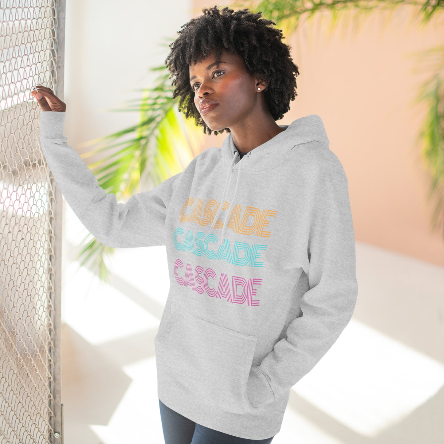 "Cascade" Unisex Premium Pullover Hoodie