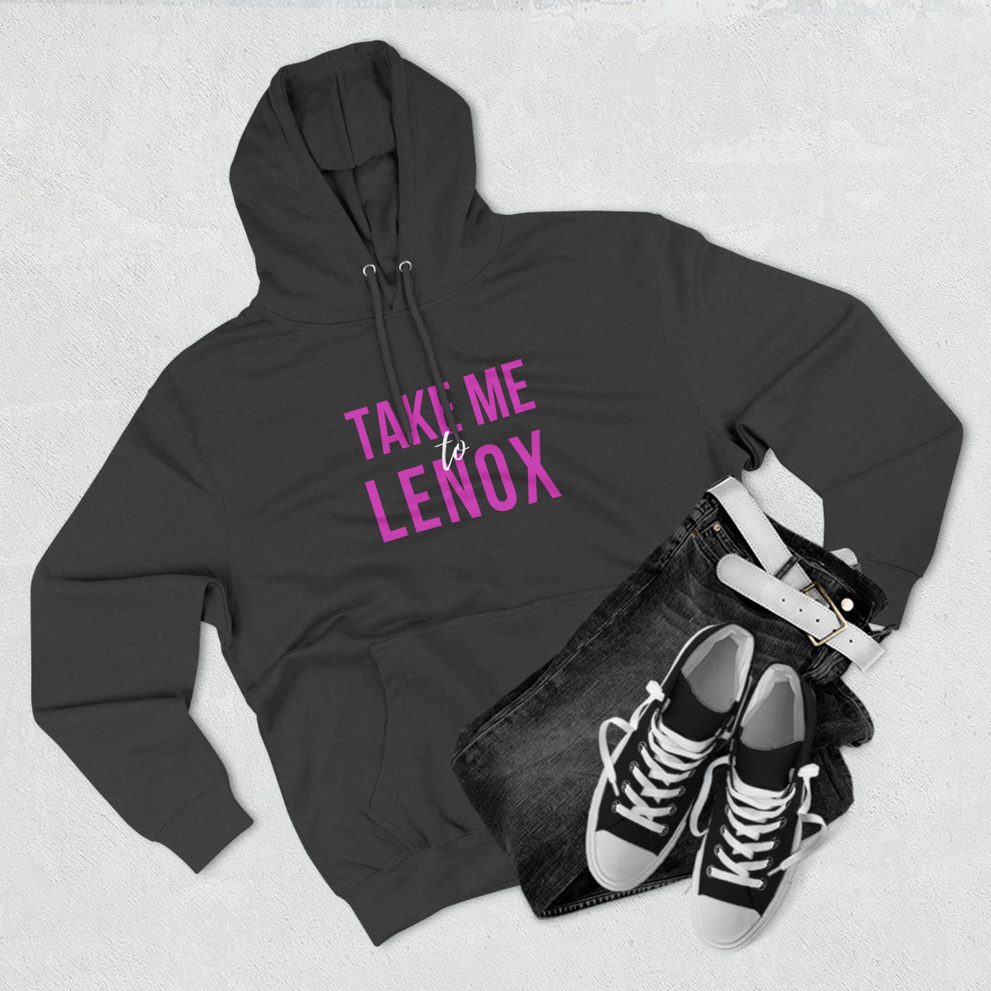 "Take Me to Lenox" Unisex Premium Pullover Hoodie