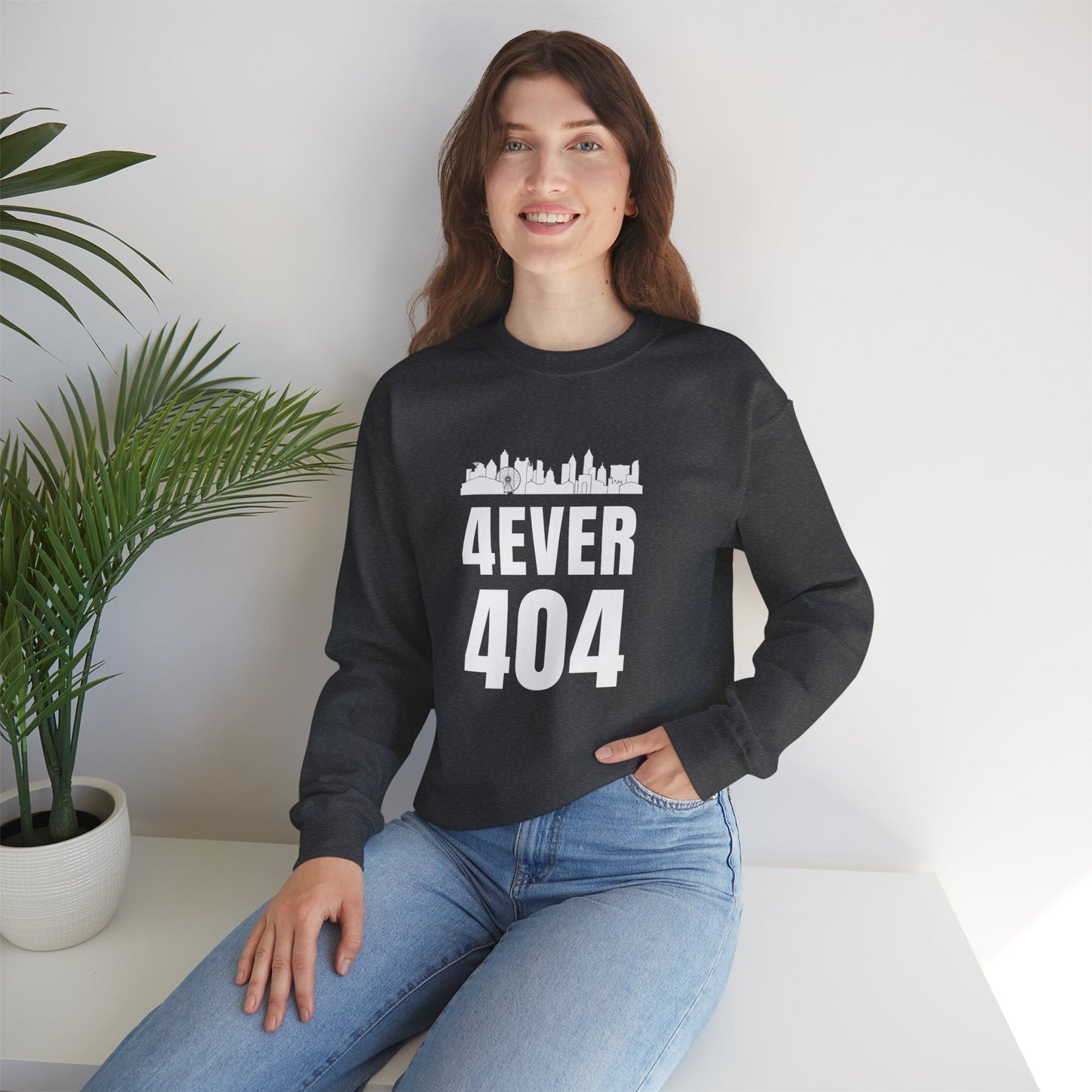 "4Ever 404" Lightweight Crewneck Sweatshirt