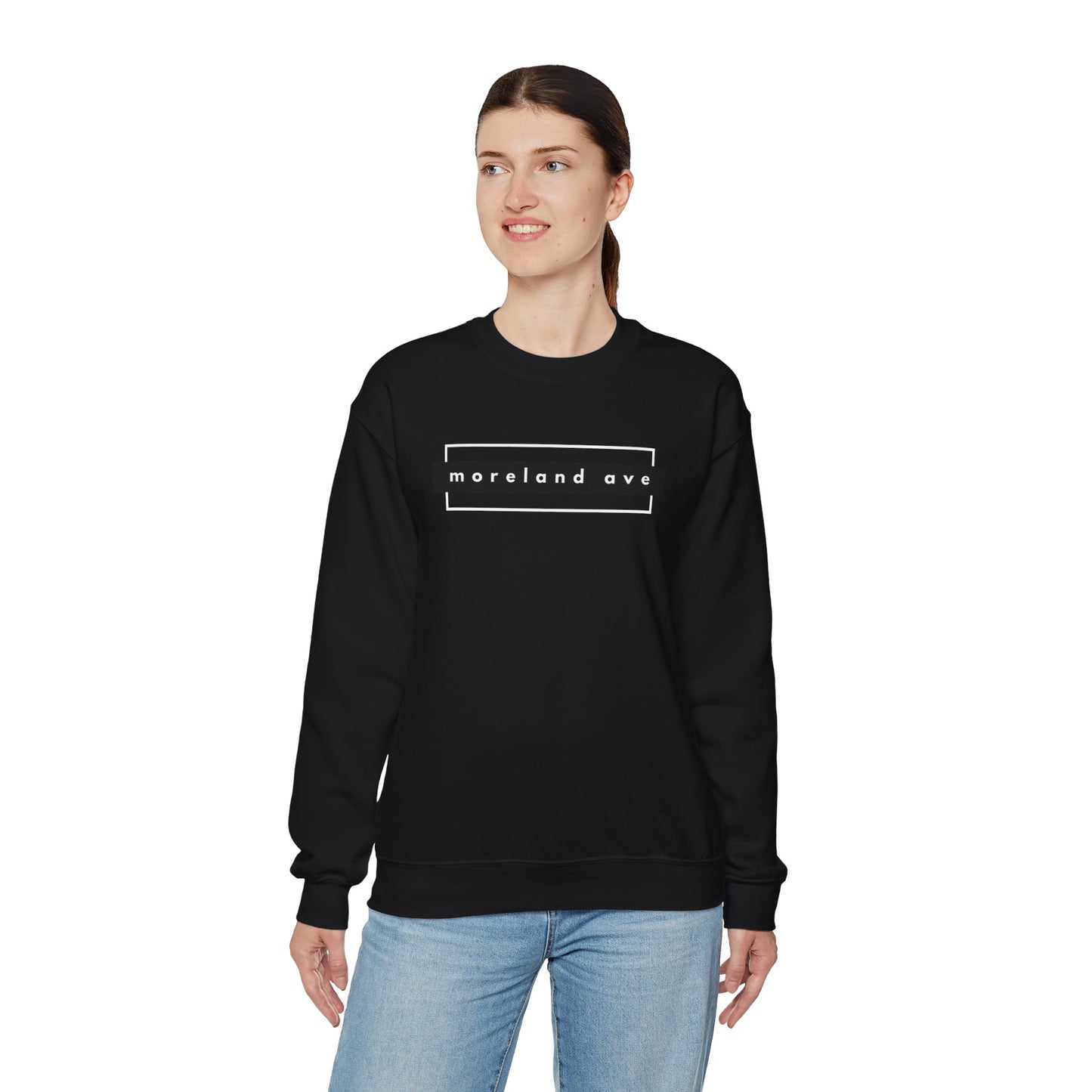 "Moreland Ave" Lightweight Crewneck Sweatshirt