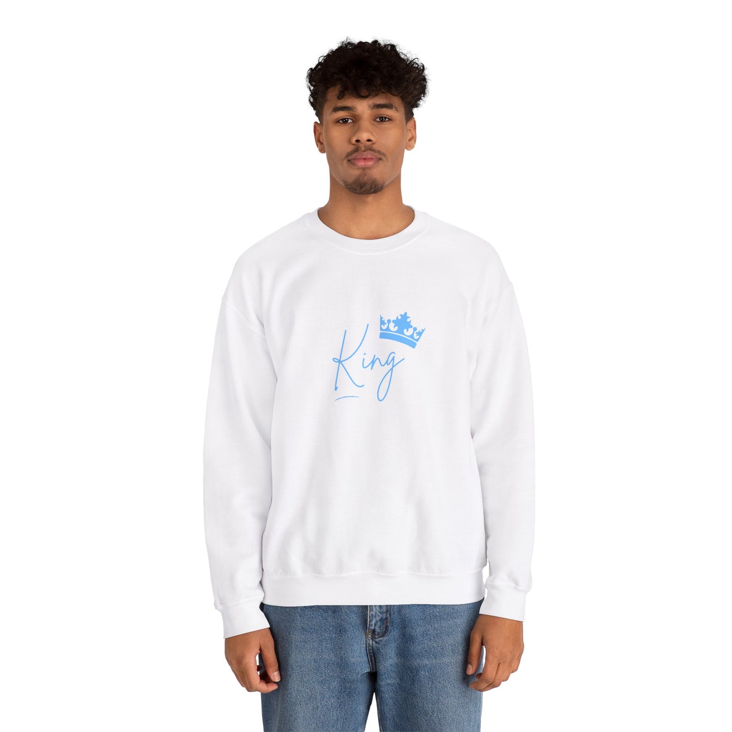 "King" Lightweight Crewneck Sweatshirt