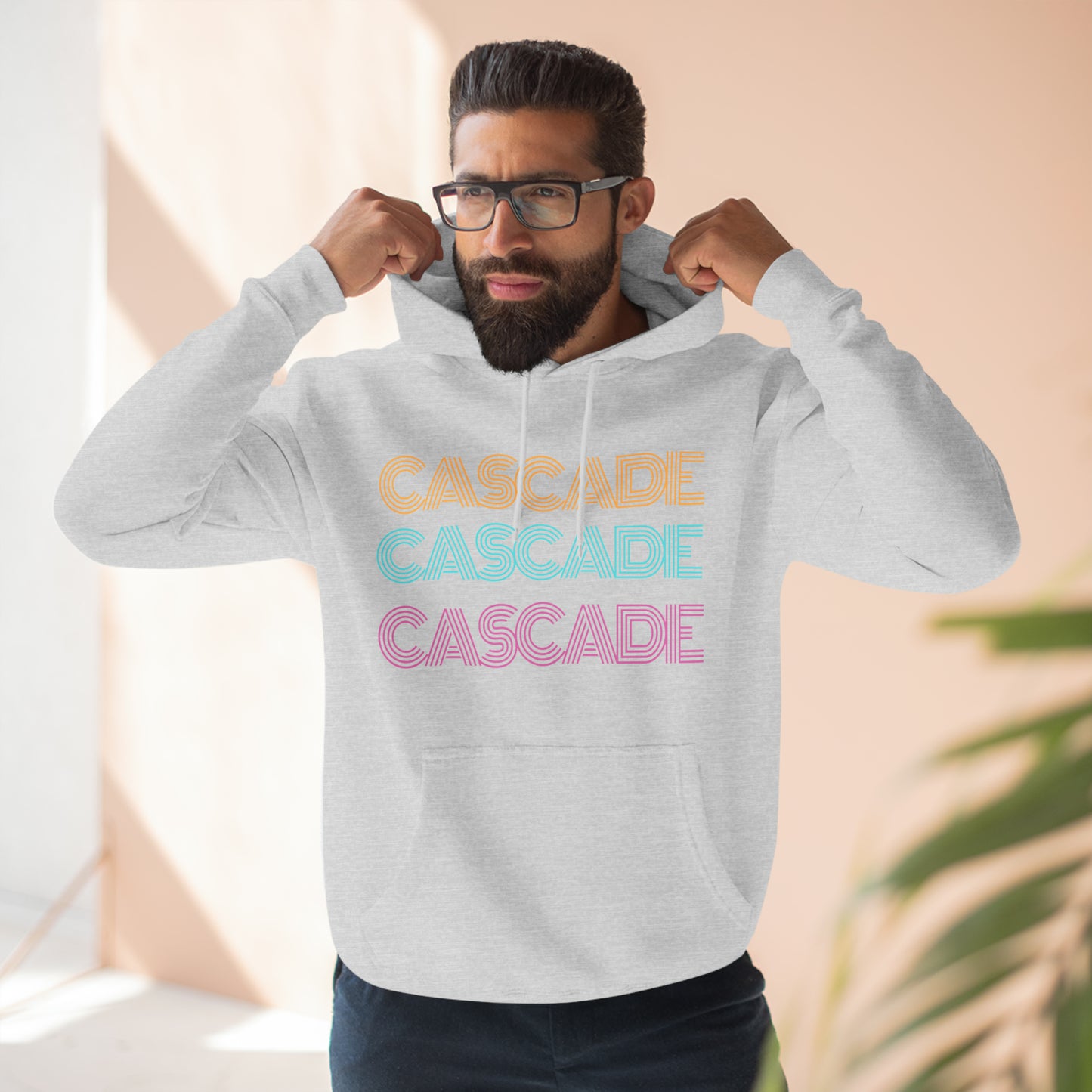 "Cascade" Unisex Premium Pullover Hoodie