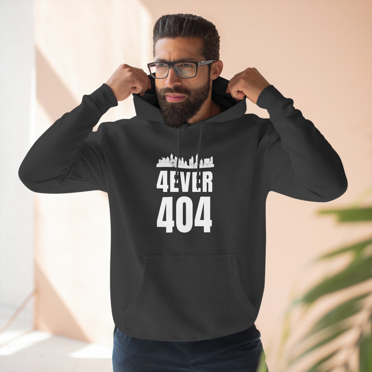 "4ever 404" Stamp Unisex Premium Pullover Hoodie