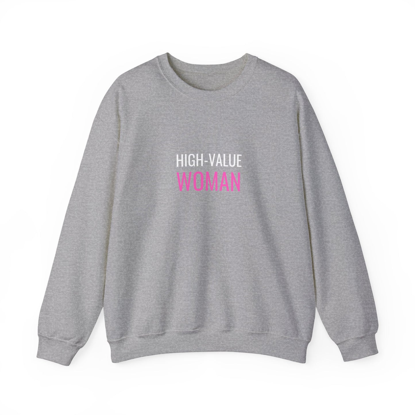 "High-Value Woman" Lightweight Crewneck Sweatshirt