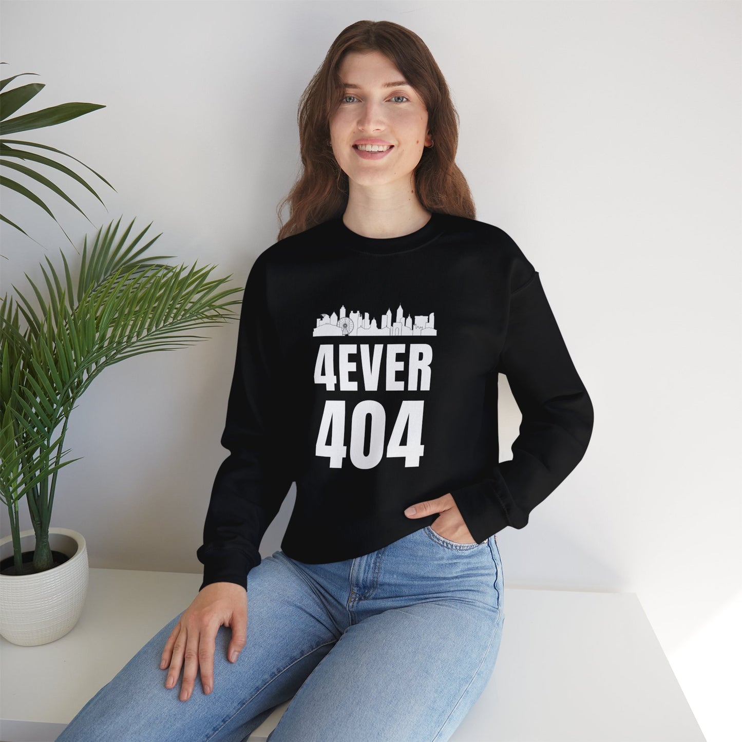 "4Ever 404" Lightweight Crewneck Sweatshirt