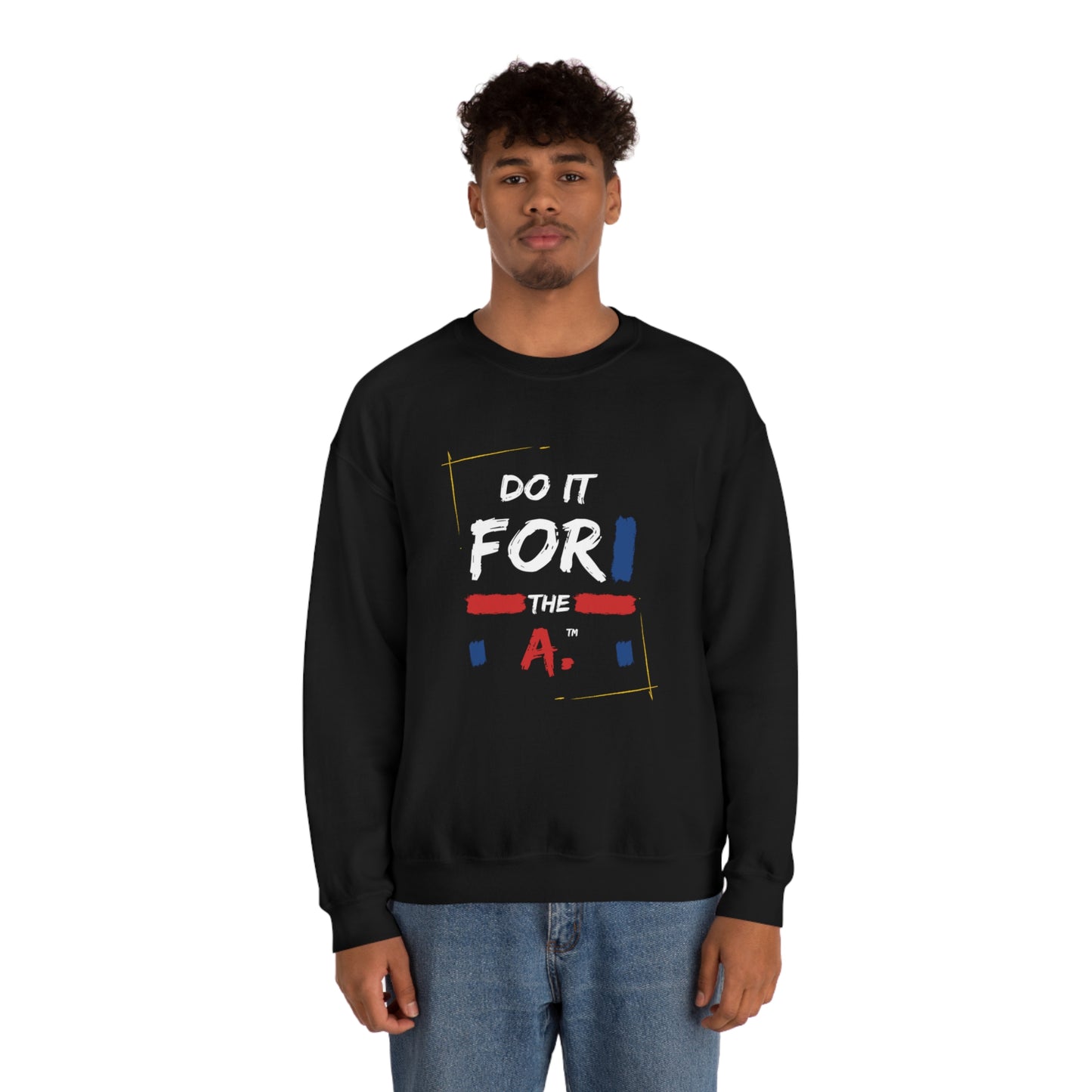 "Do it For the A" Graphic Lightweight Crewneck Sweatshirt