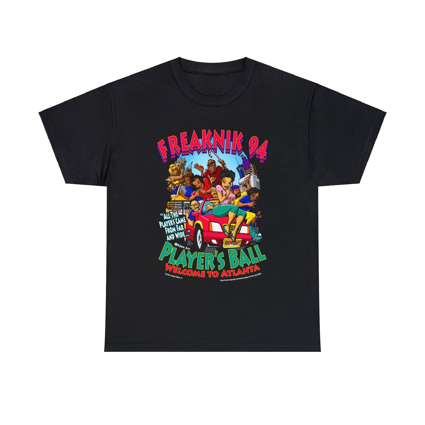 Vintage Logo Freaknik 94 Unisex Heavy Cotton Tee (Limited Quantity)