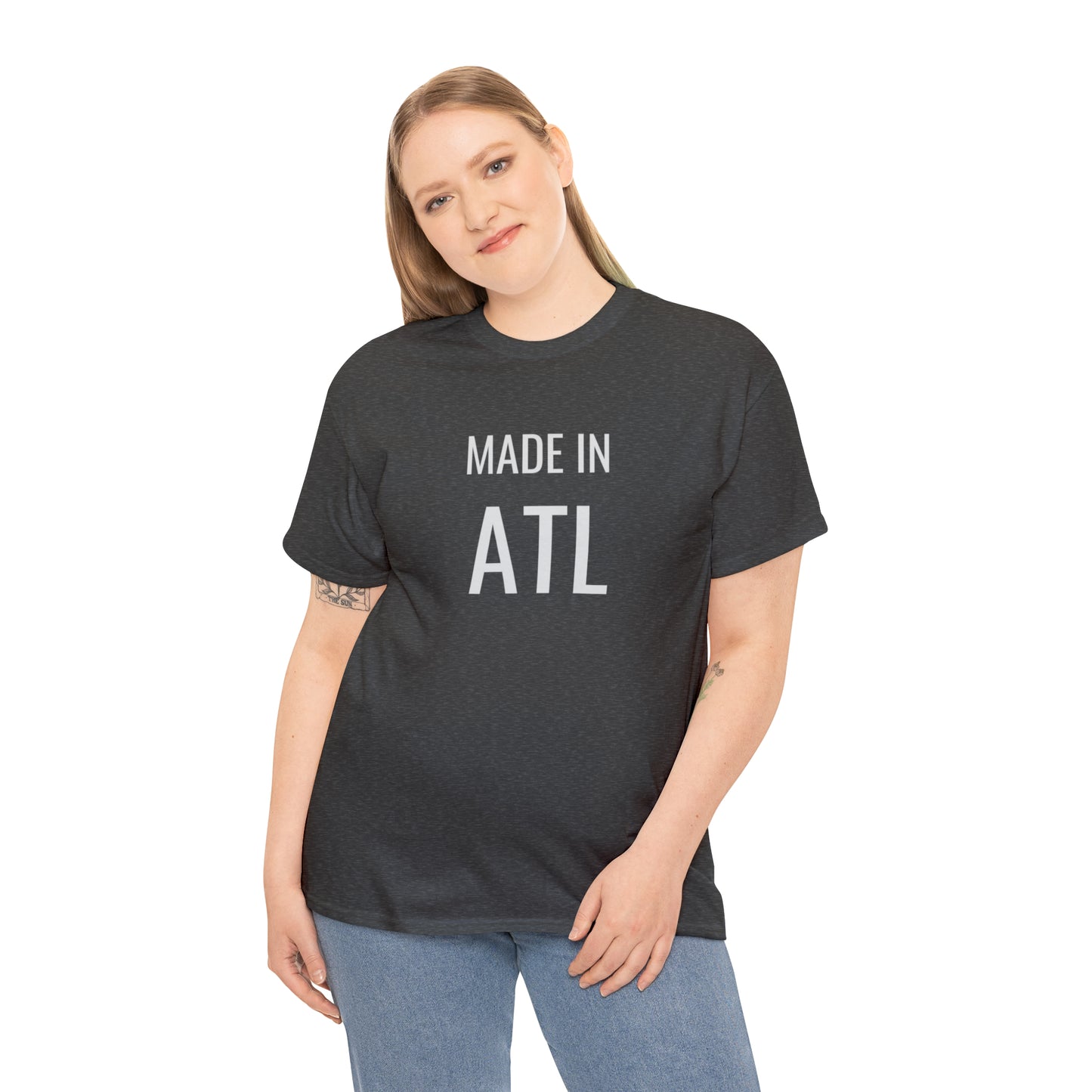 "Made in ATL" Unisex Heavy Cotton Tee