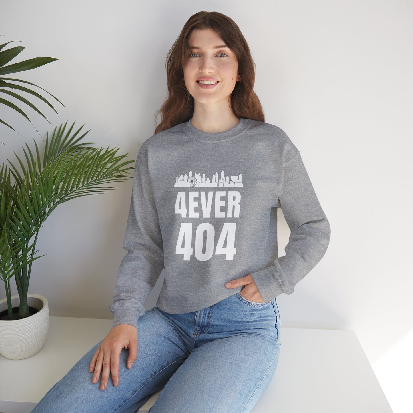 "4Ever 404" Lightweight Crewneck Sweatshirt