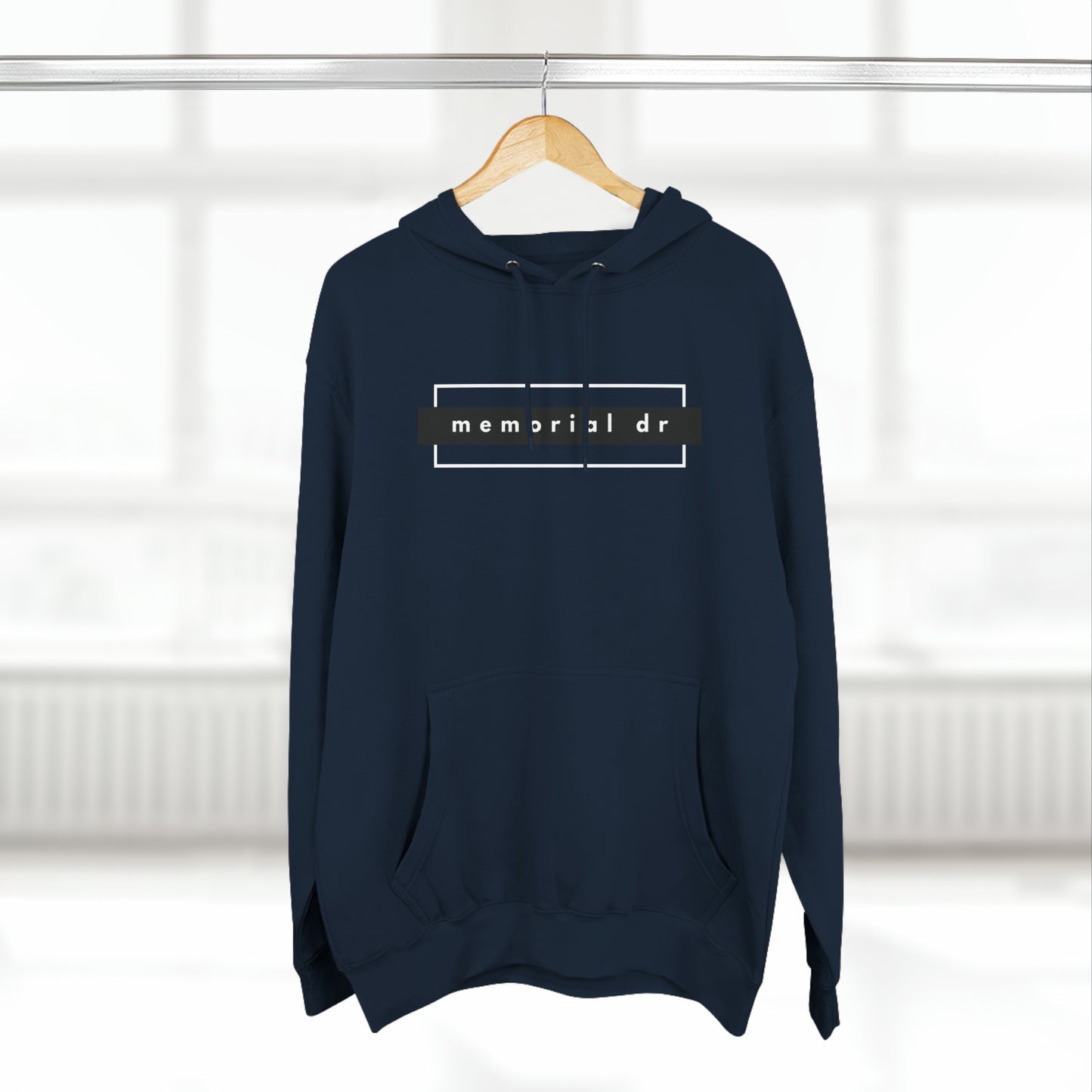 "Memorial Dr" Stamp Unisex Premium Pullover Hoodie