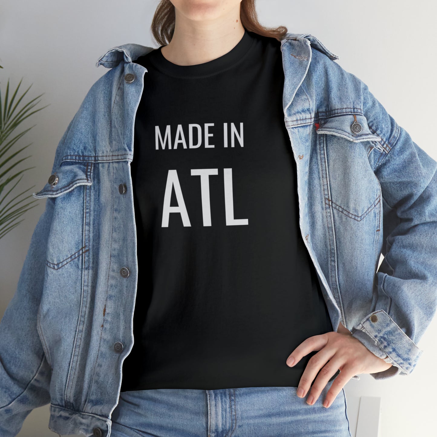 "Made in ATL" Unisex Heavy Cotton Tee