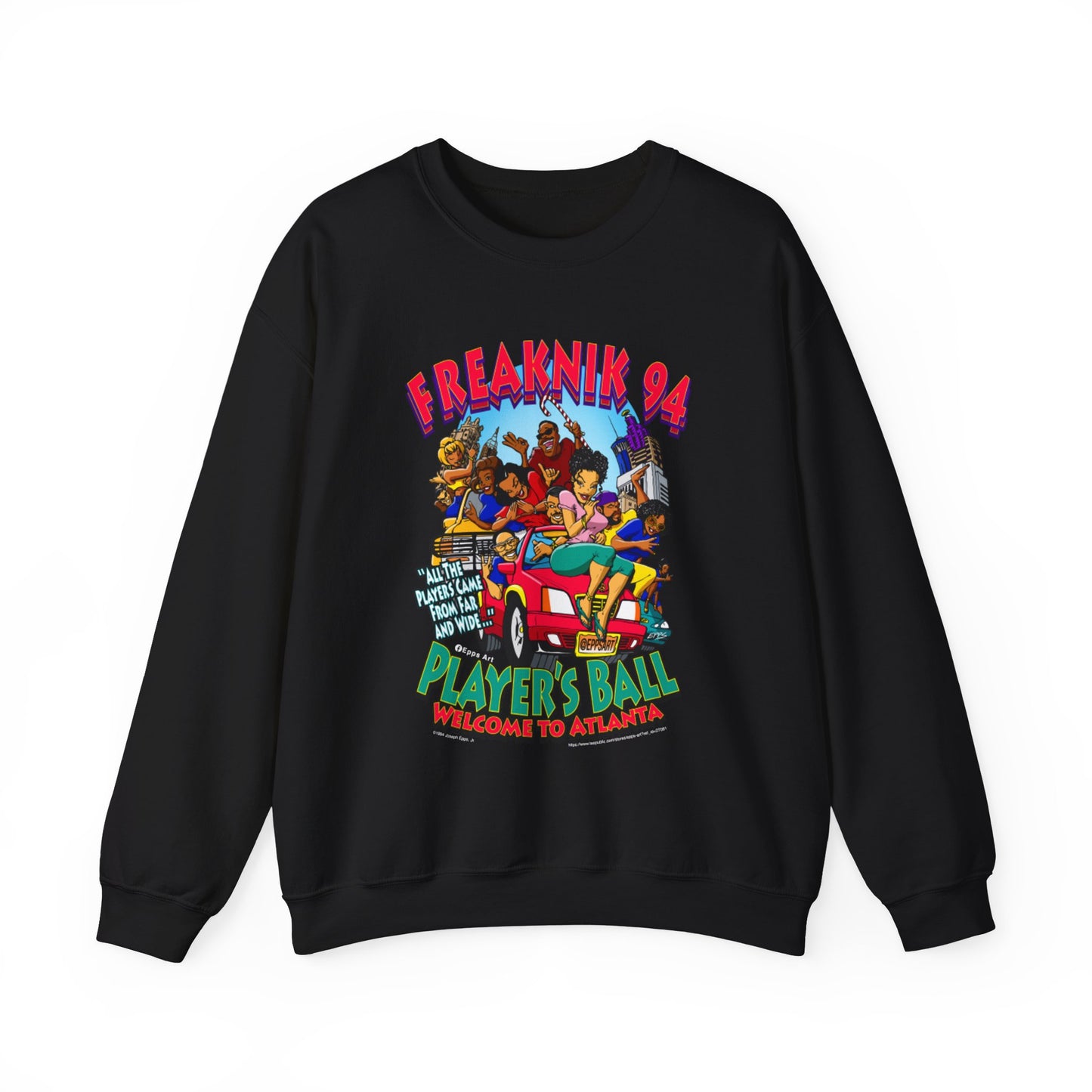 Vintage Logo Freaknik 94 Lightweight Crewneck Sweatshirt (Limited Quantity)