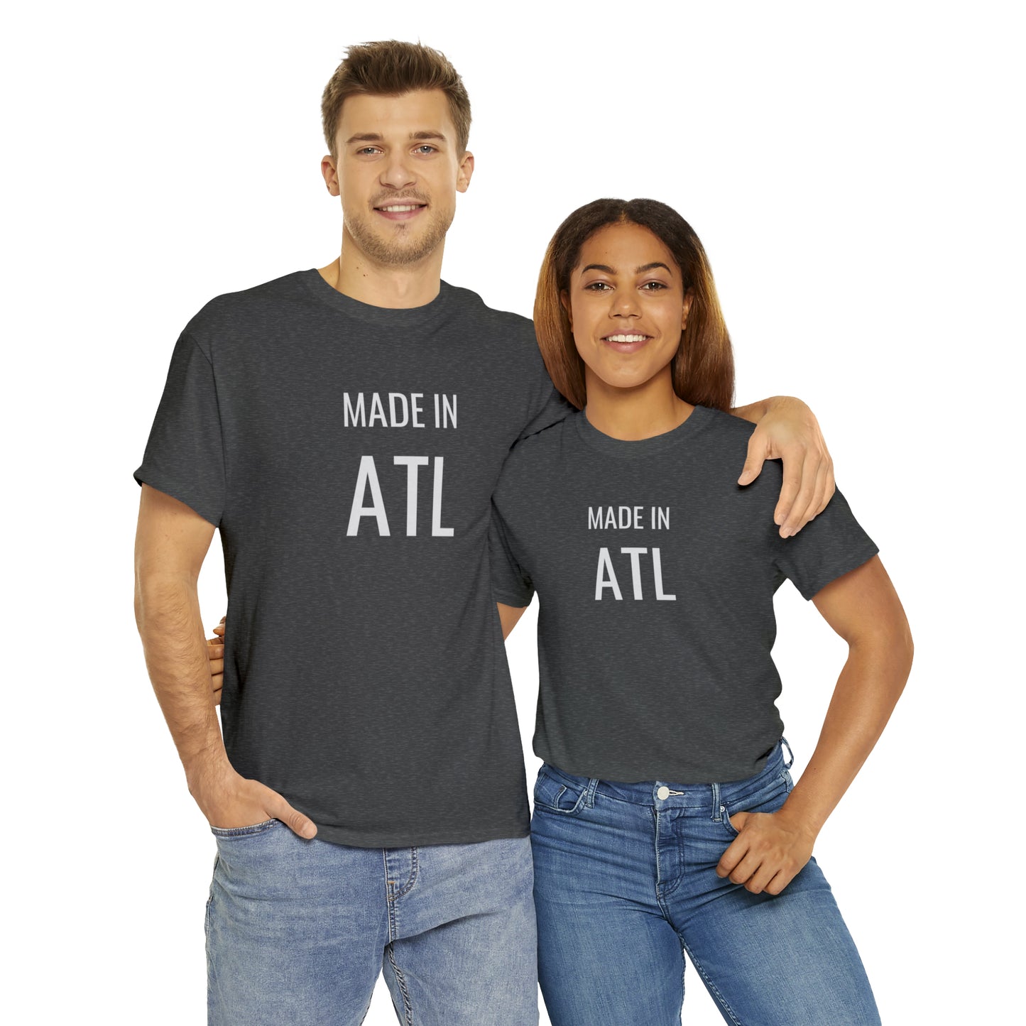 "Made in ATL" Unisex Heavy Cotton Tee