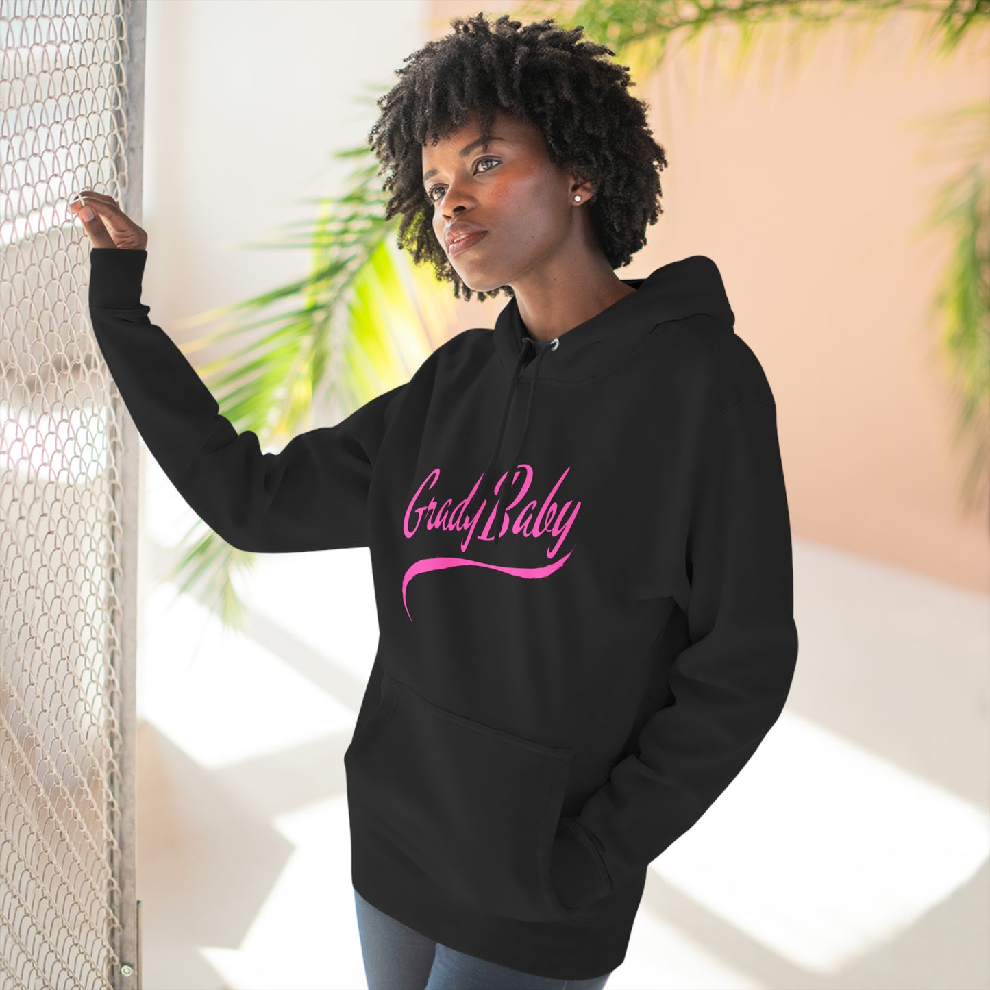 "Grady Baby" Pink Unisex Premium Pullover Hoodie