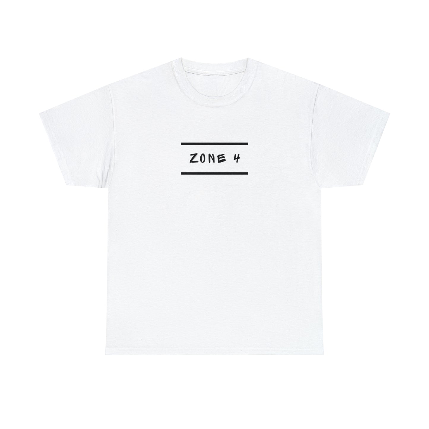 "Zone 4" Unisex Heavy Cotton Tee