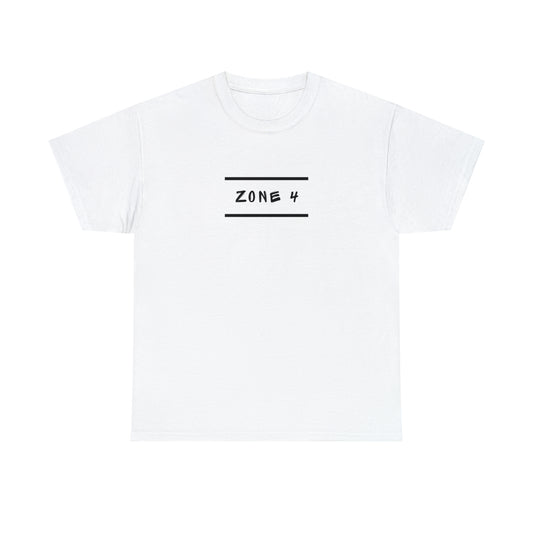 "Zone 4" Unisex Heavy Cotton Tee