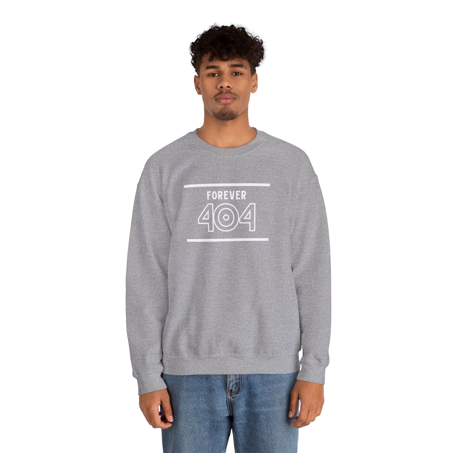 "Forever 404" Lightweight Crewneck Sweatshirt