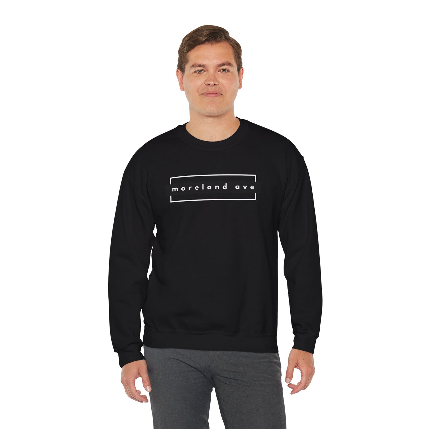 "Moreland Ave" Lightweight Crewneck Sweatshirt