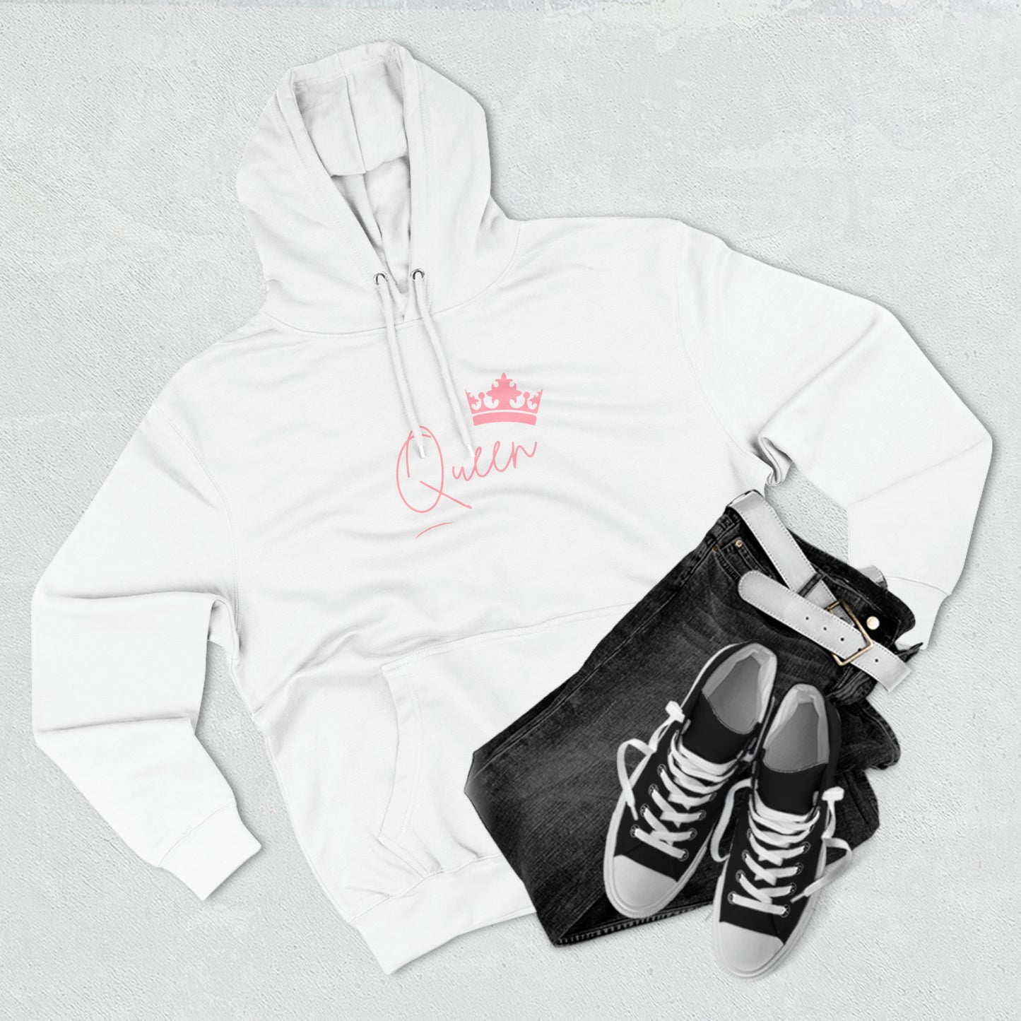 "Queen" Unisex Premium Pullover Hoodie