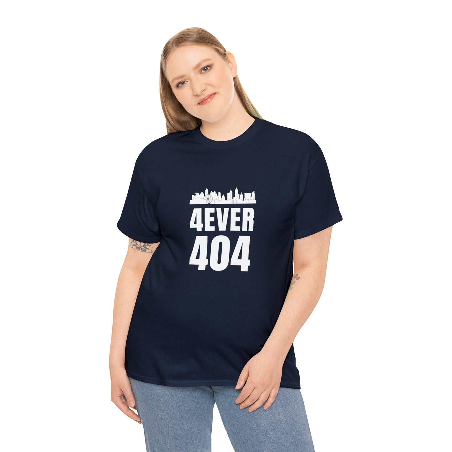 "4ever 404" Unisex Heavy Cotton Tee