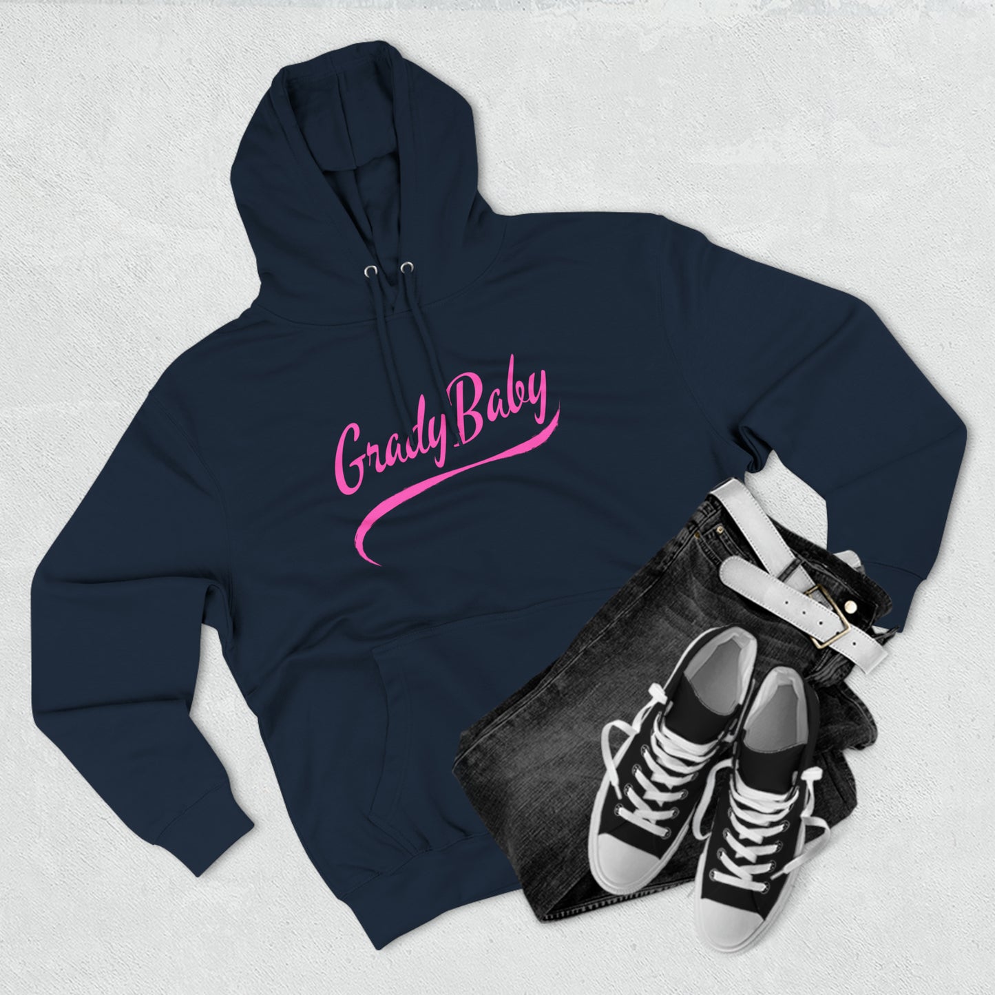 "Grady Baby" Pink Unisex Premium Pullover Hoodie