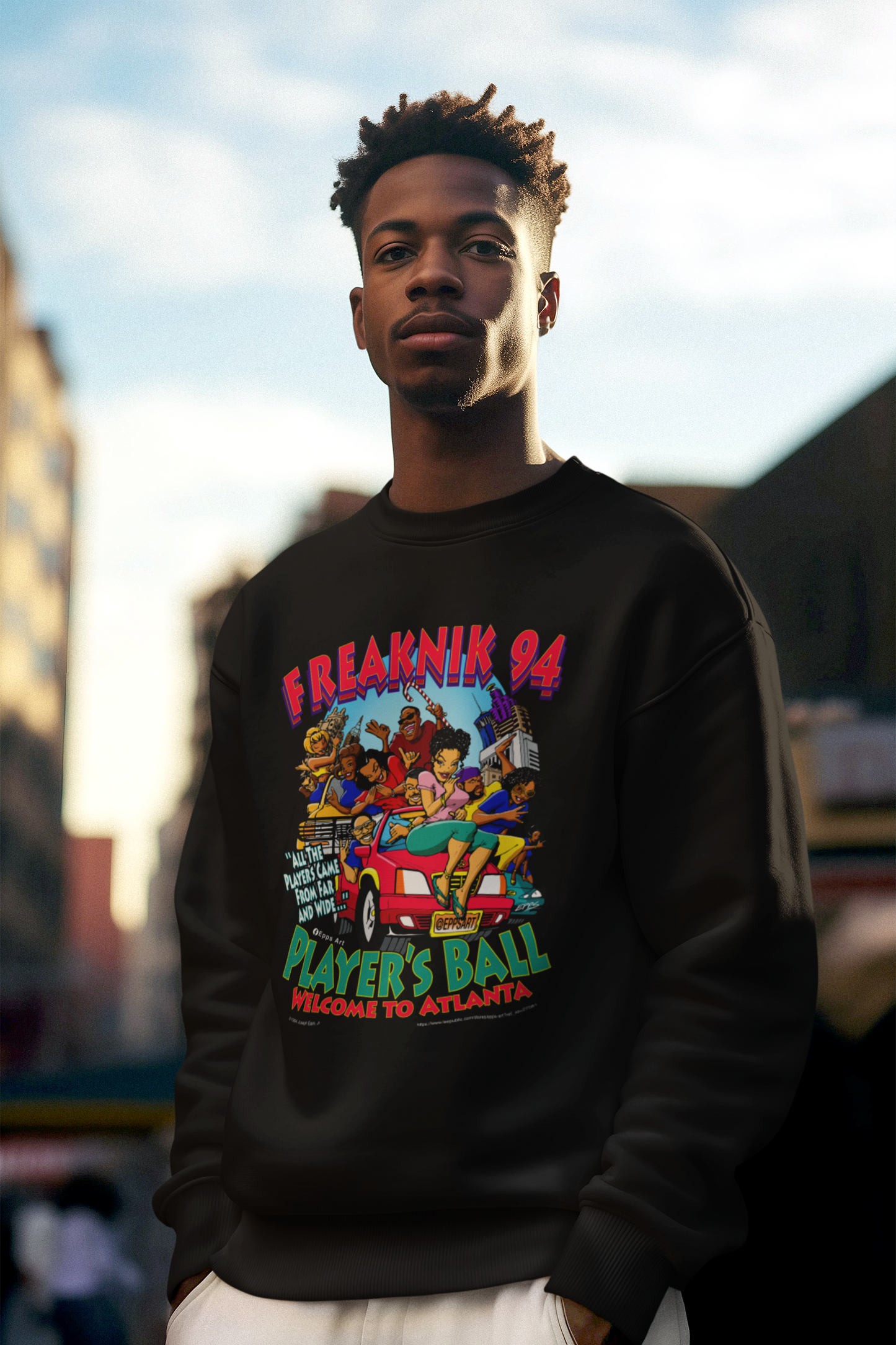 Vintage Logo Freaknik 94 Lightweight Crewneck Sweatshirt (Limited Quantity)