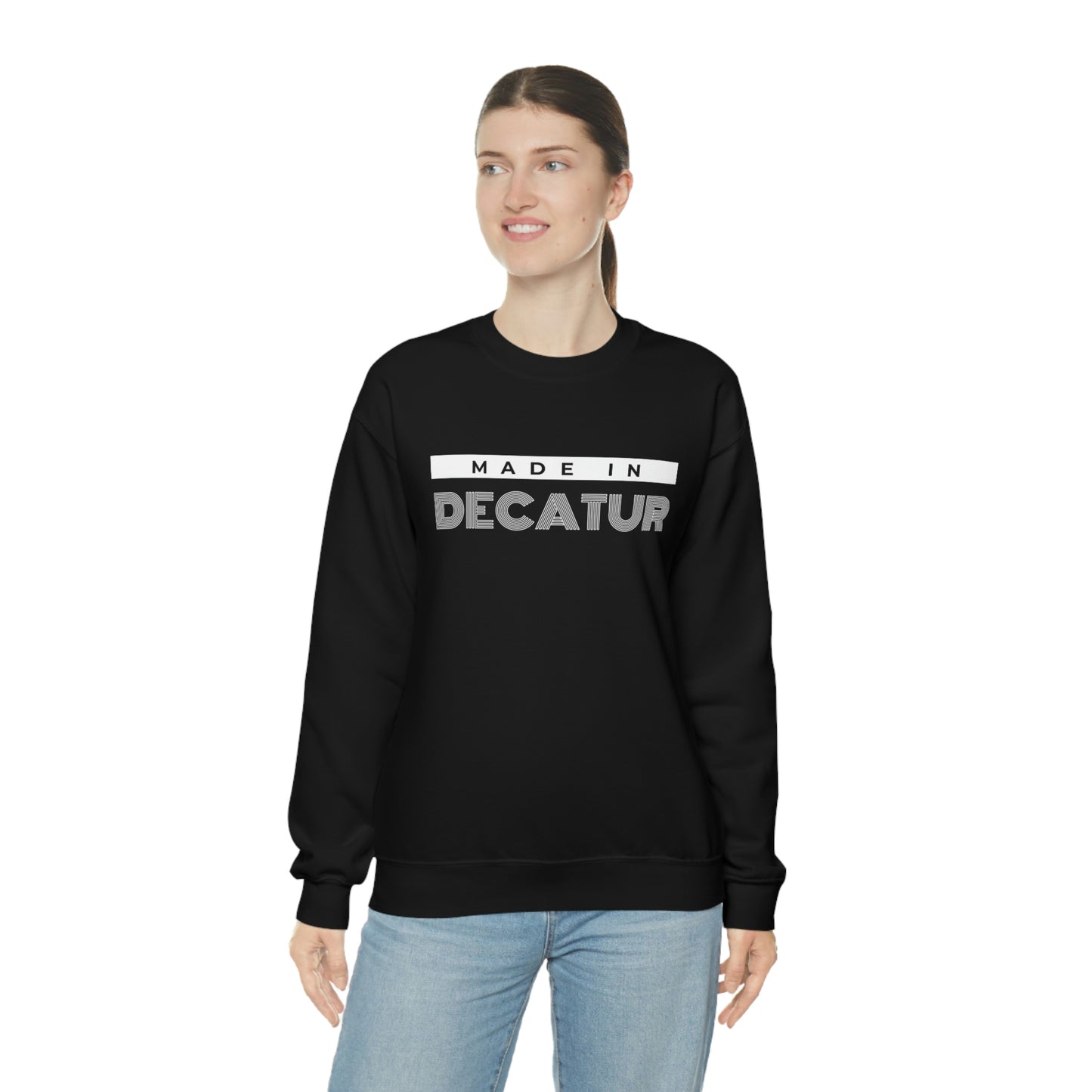 "Made in Decatur" Trendsetter Lightweight Crewneck Sweatshirt