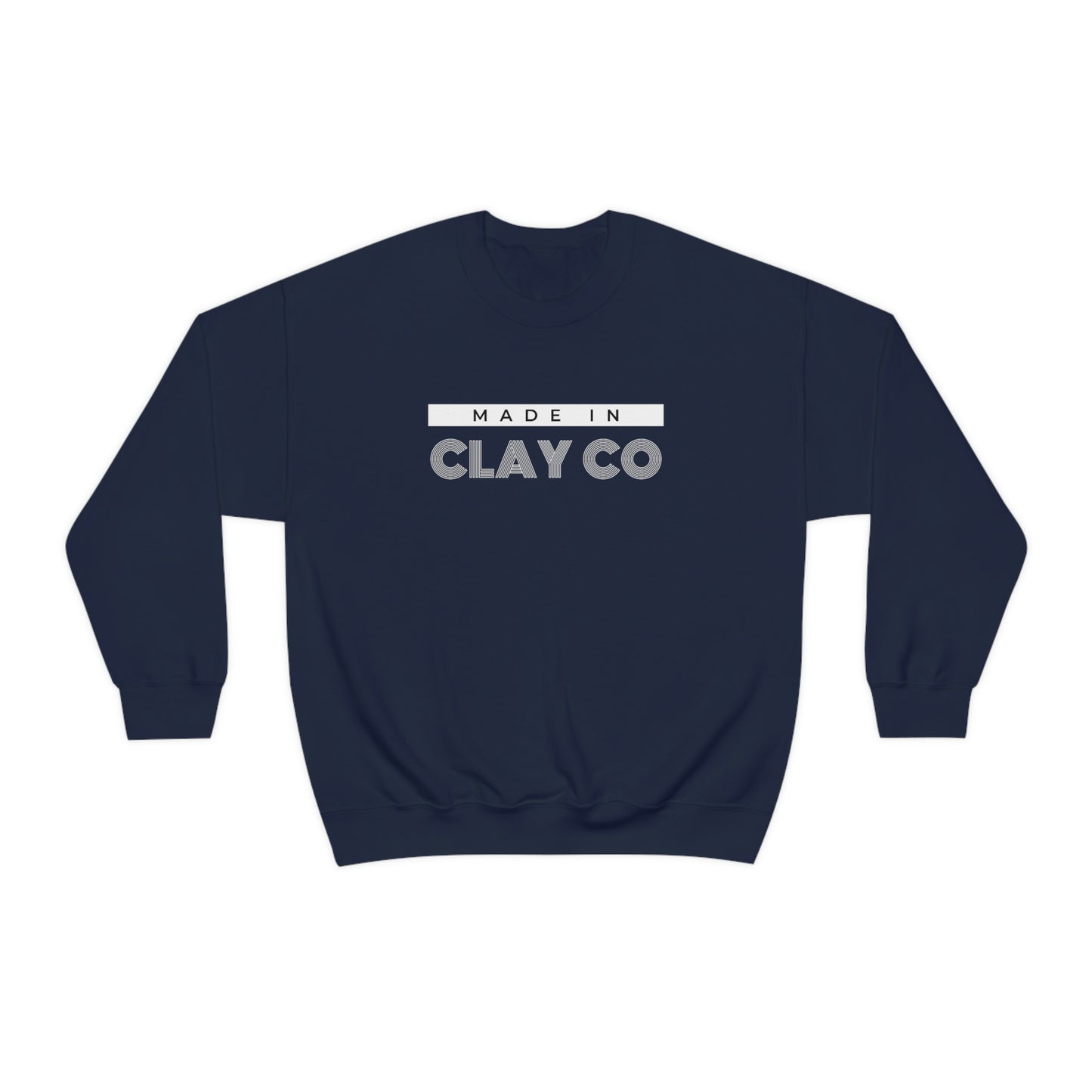 "Made in Clay Co" Trendsetter Lightweight Crewneck Sweatshirt