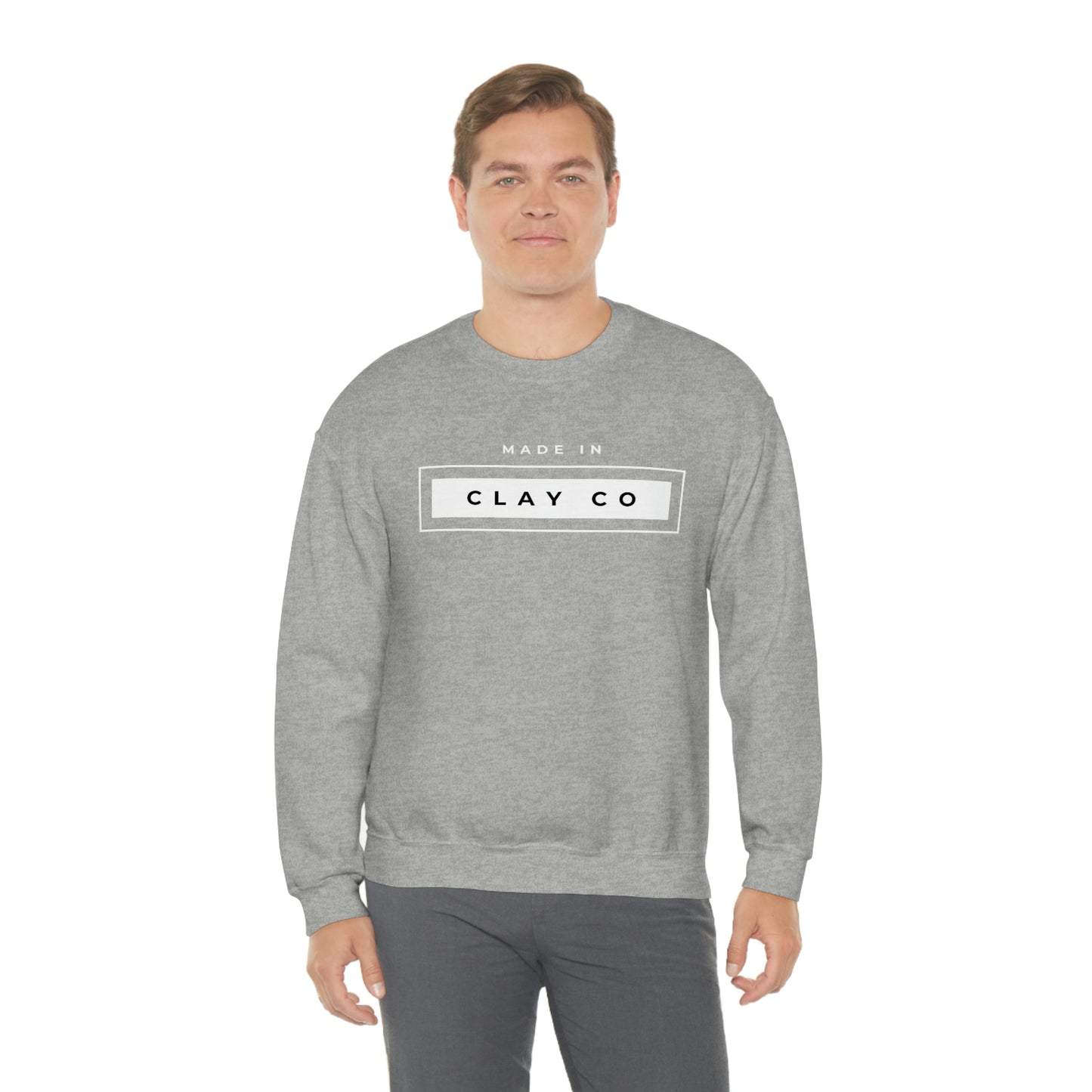 "Made in Clay Co" Lightweight Crewneck Sweatshirt