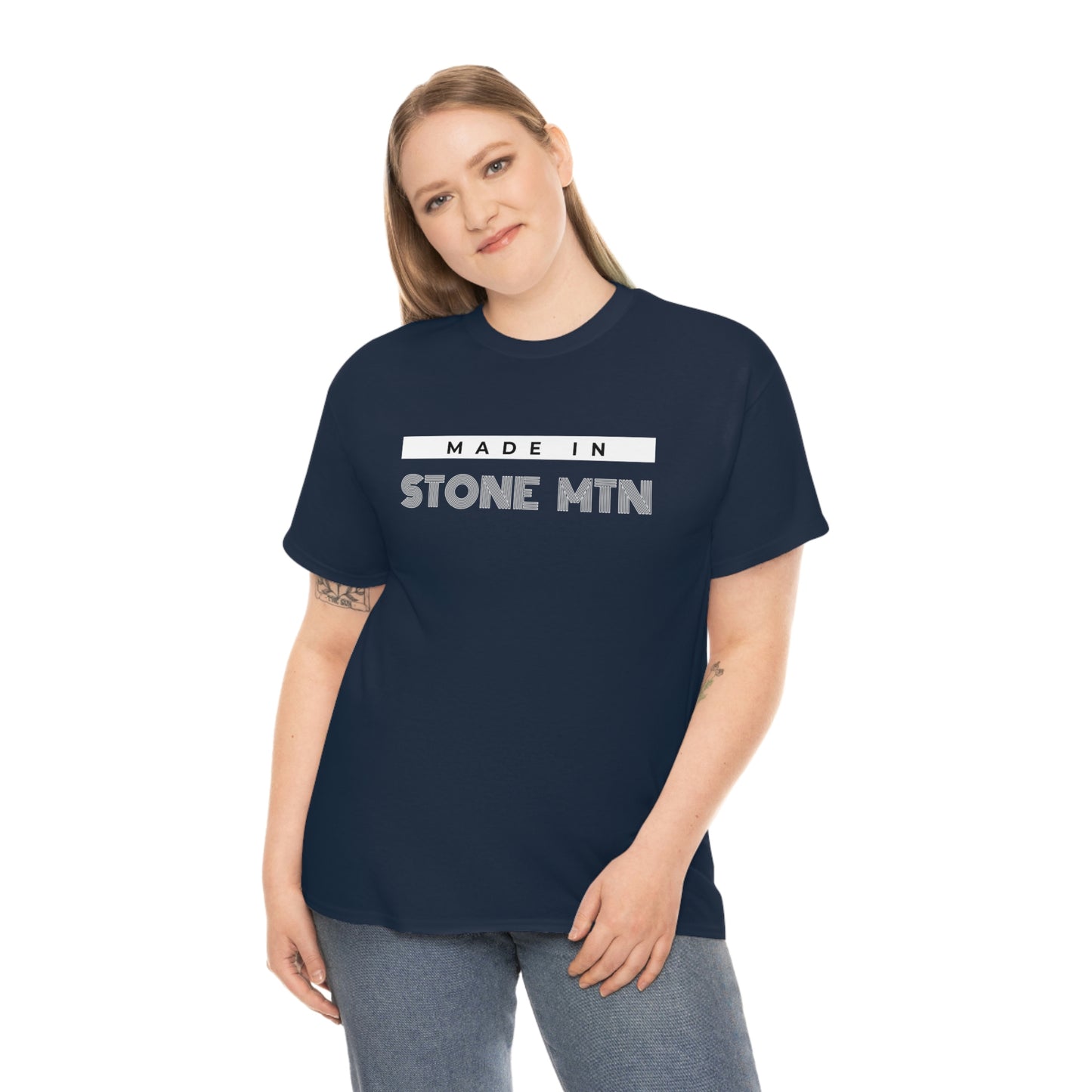 "Made in Stone Mtn" Trendsetter Unisex Heavy Cotton Tee