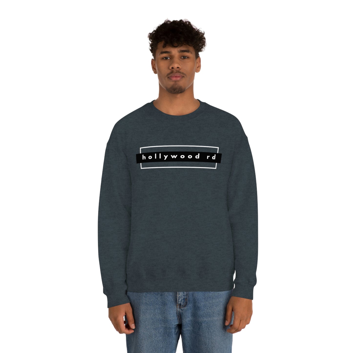 "Hollywood Rd" Lightweight Crewneck Sweatshirt