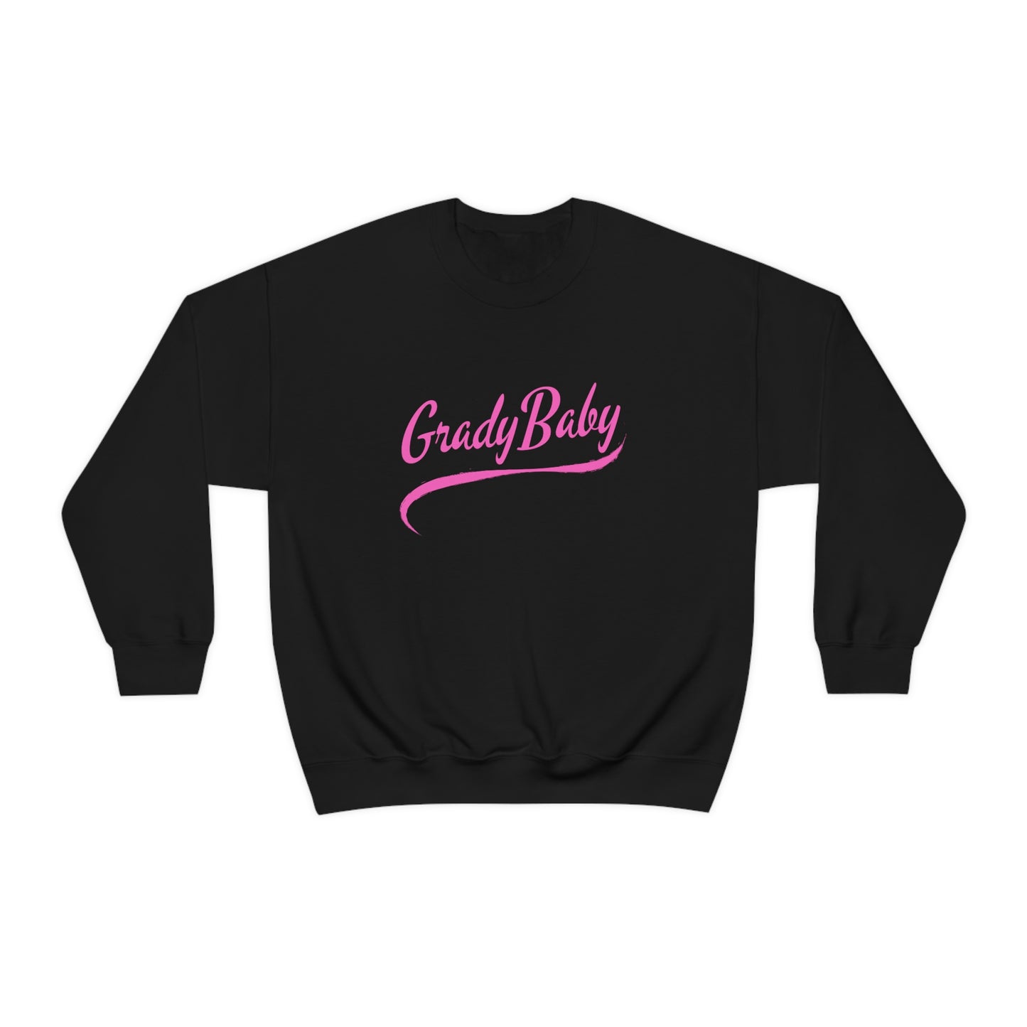 "Grady Baby" Pink Swoop Lightweight Crewneck Sweatshirt