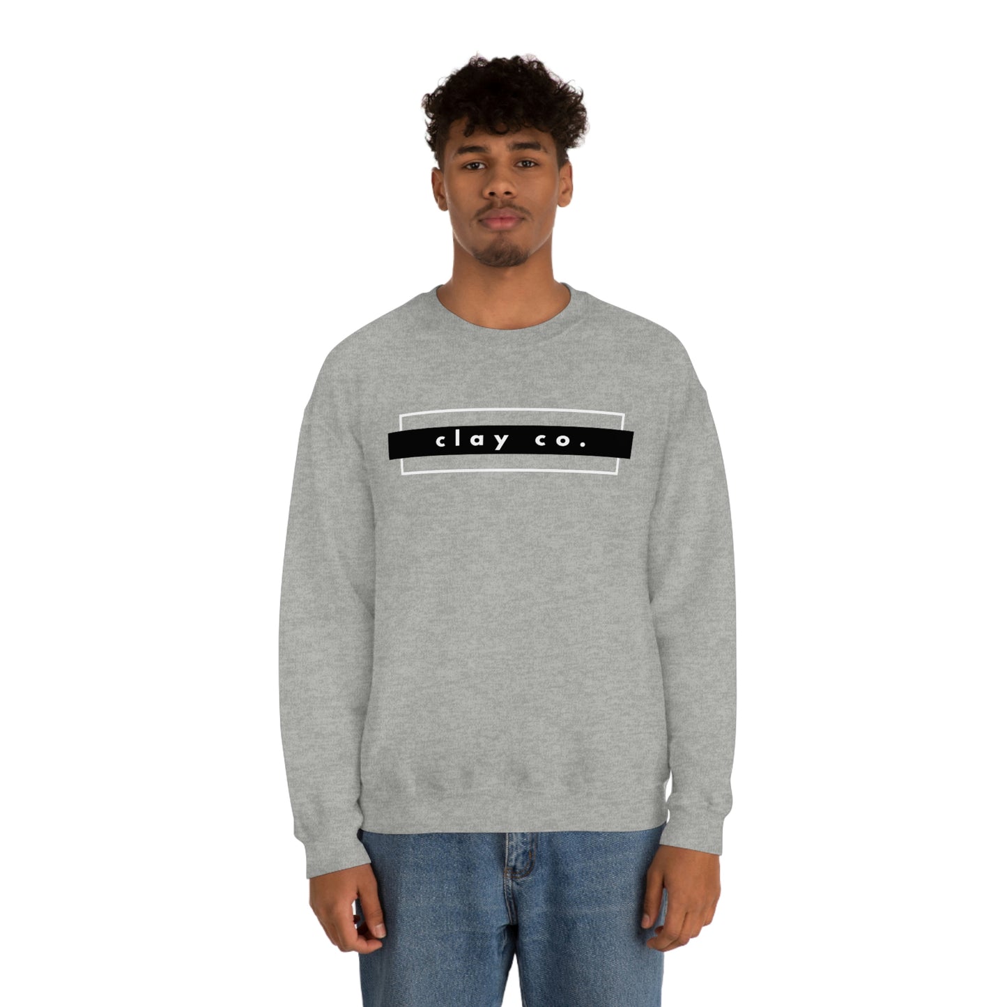 "Clay Co" Lightweight Crewneck Sweatshirt