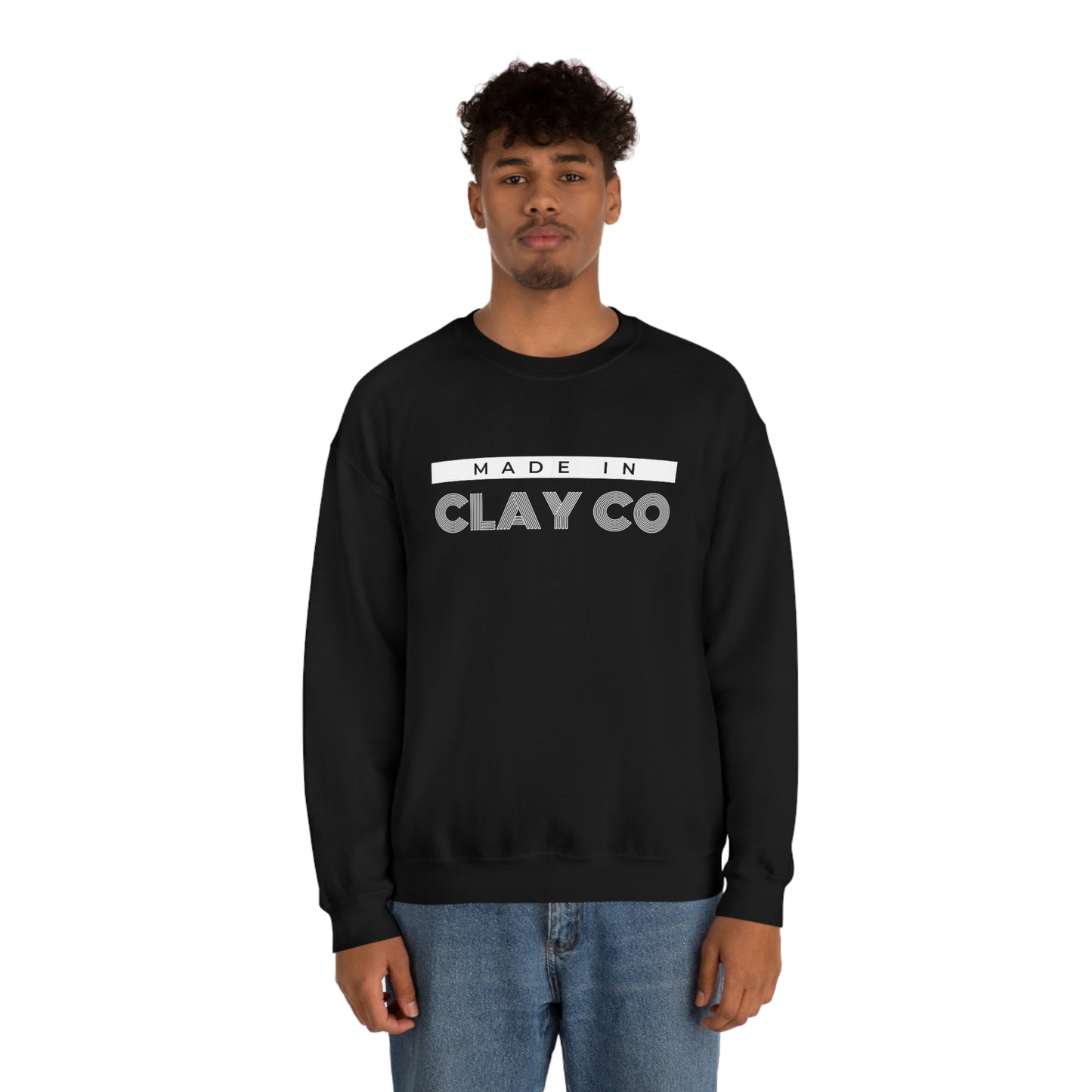 "Made in Clay Co" Trendsetter Lightweight Crewneck Sweatshirt