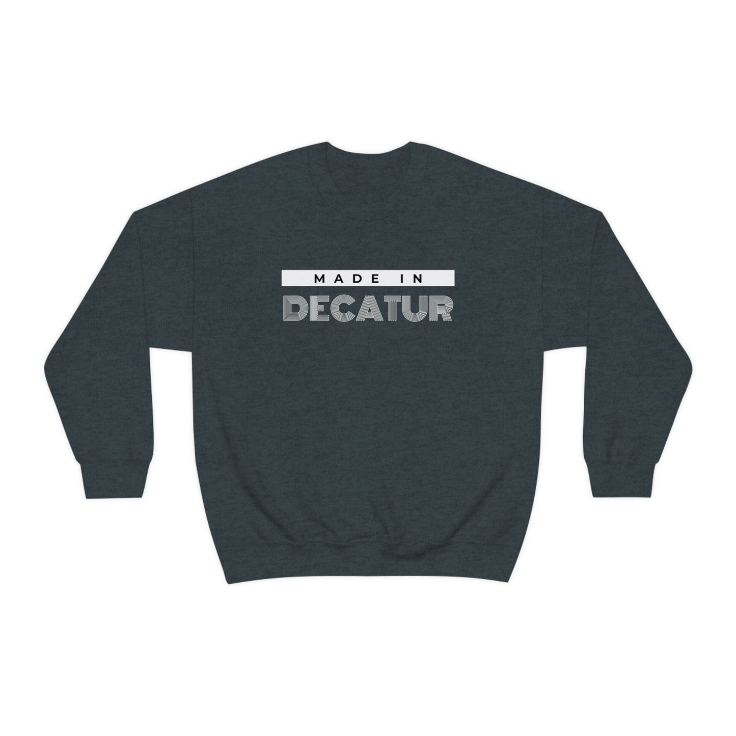 "Made in Decatur" Trendsetter Lightweight Crewneck Sweatshirt