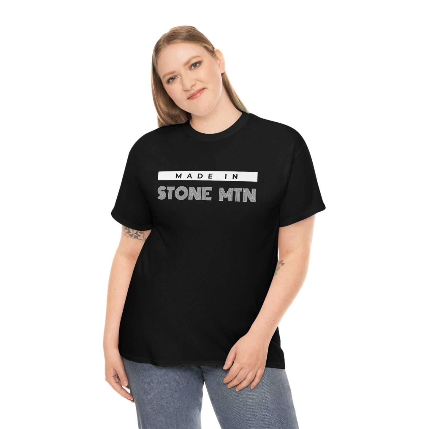 "Made in Stone Mtn" Trendsetter Unisex Heavy Cotton Tee