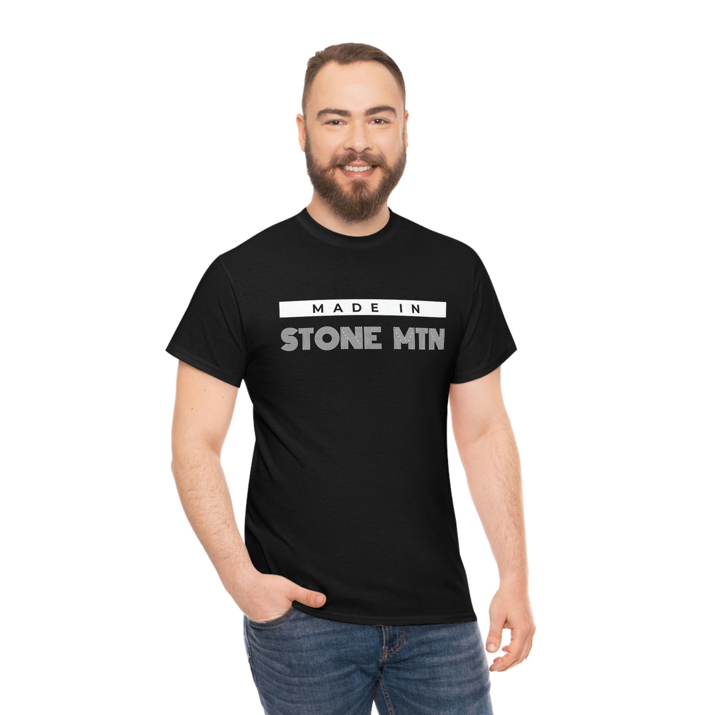 "Made in Stone Mtn" Trendsetter Unisex Heavy Cotton Tee